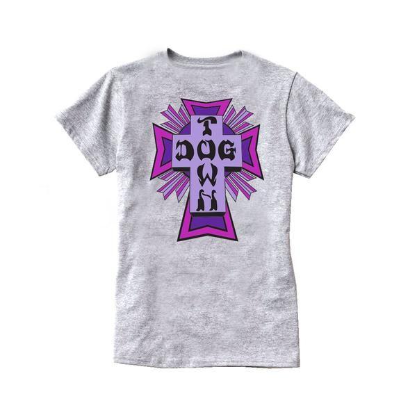 T Cross Logo - Dogtown Women's Cross Logo Short Sleeve T-Shirt – Dogtown X Suicidal
