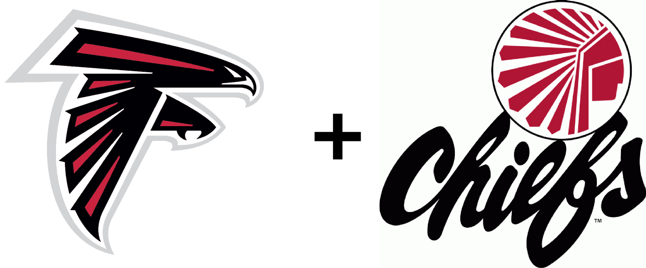Falcons Sports Logo - Atlanta Falcons and Atlanta Chiefs Logo Mashup - Concepts - Chris ...