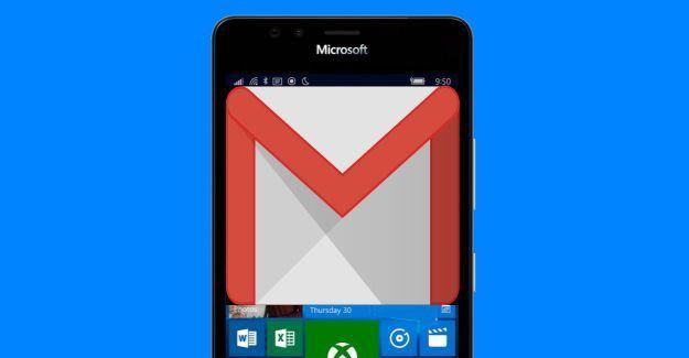 Outlook Phone Logo - How to add a Google mail account in Outlook for Windows 10 Mobile