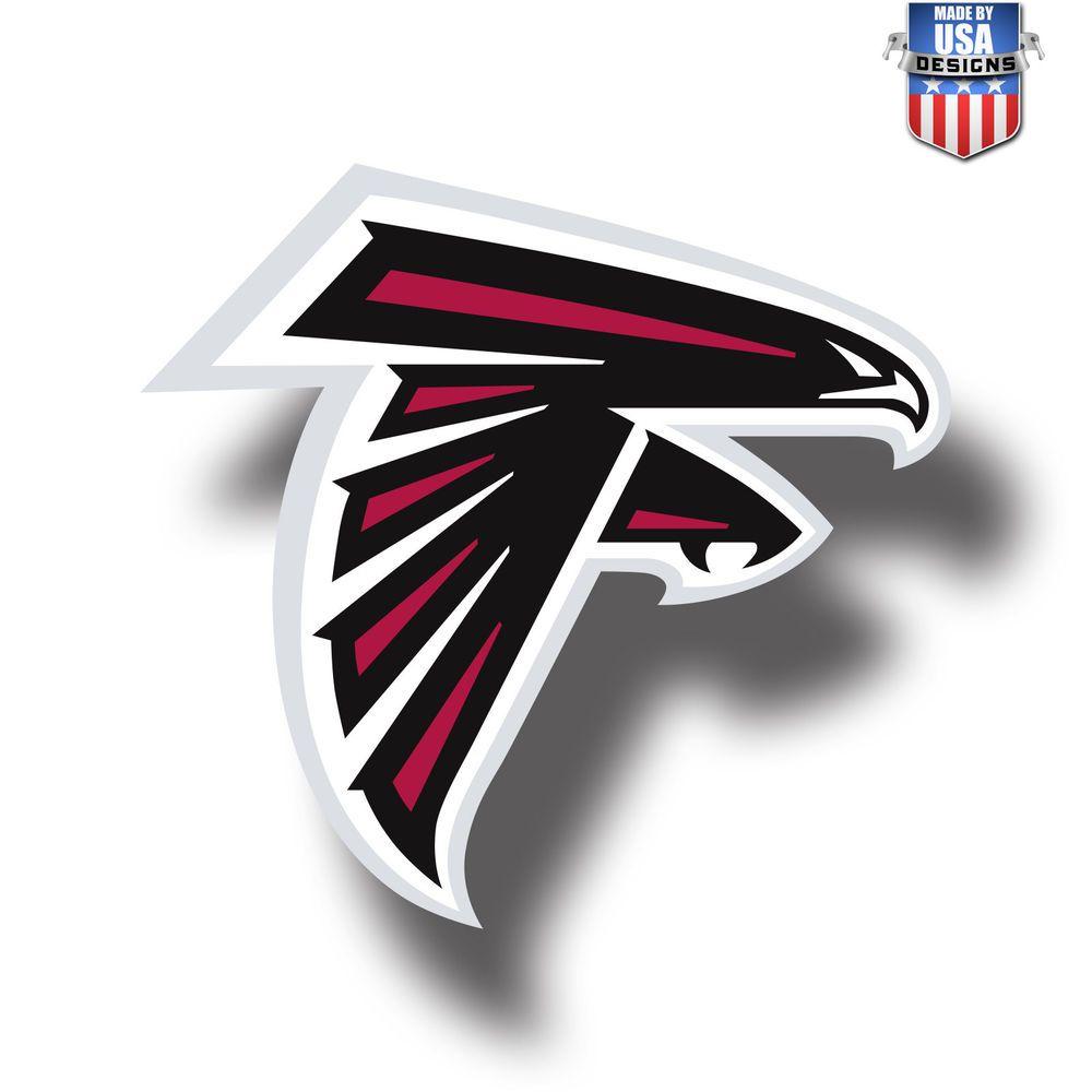 Falcons Sports Logo - Atlanta Falcons NFL Football Color Logo Sports Decal Sticker - Free ...