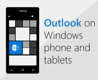 Outlook Phone Logo - Set up Office apps and email on Windows Phone