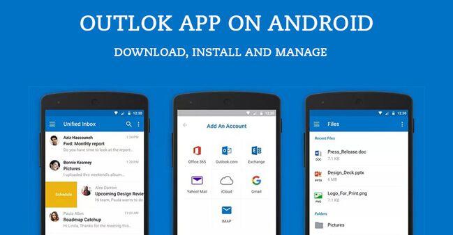 Outlook Phone Logo - Outlook App on Android - How To Install and Manage