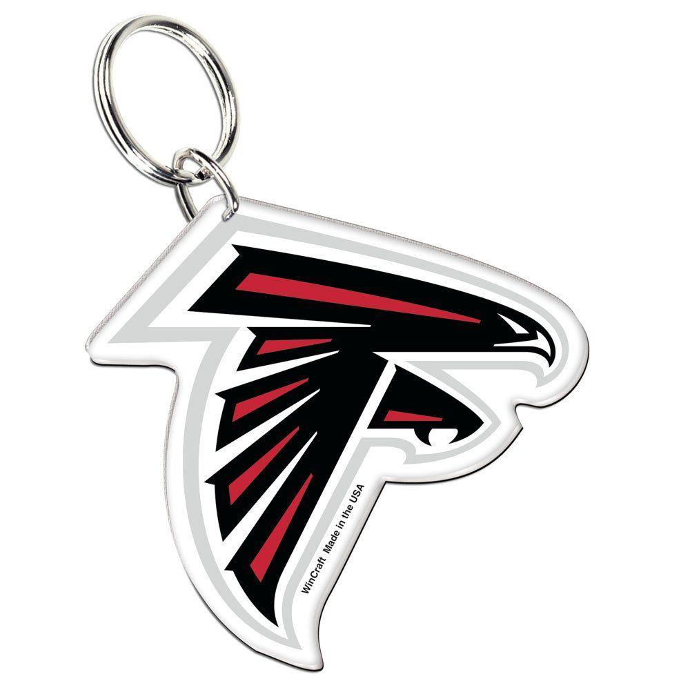 Falcons Sports Logo - Buy Acrylic Logo Key Chain - Atlanta Falcons | Sports Gifts