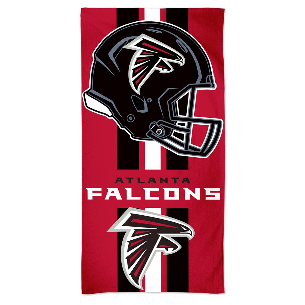 Falcons Sports Logo - Atlanta Falcons Center Logo Beach Towel – Eicholtz Sports