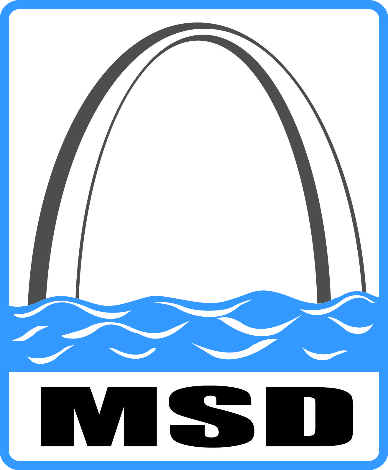 MSD Logo - MSD Logo 3 Rivers Greenway