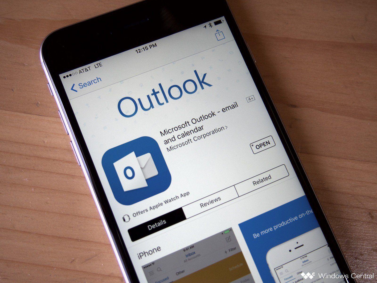Outlook Phone Logo - How to set up Outlook calendars on the iPhone | Windows Central