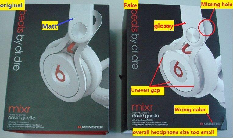 Fake Beats Logo - Beware of fake Beats Mixr headphone