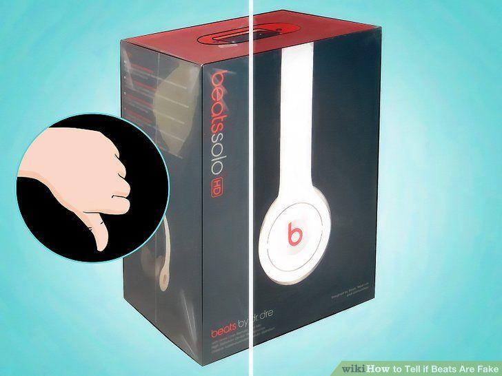 Fake Beats Logo - How to Tell if Beats Are Fake: 9 Steps (with Pictures) - wikiHow
