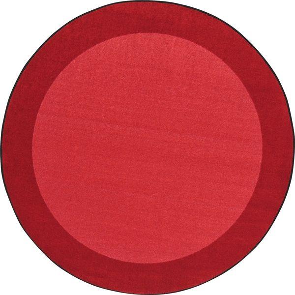 Red H in Circle Logo - All Around Red 5'4