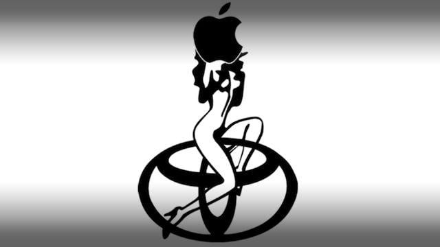 Cool Toyota Logo - Even Toyota Is 'Apple's Bitch'