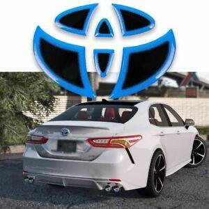 Cool Toyota Logo - JDM Cool Blue Rear Logo Emblem Trim Sticker Decal for Toyota Camry ...