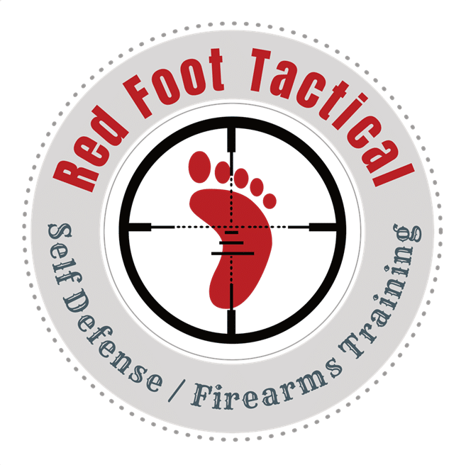 Red Foot Logo - License to Carry & NRA Basic Pistol Hybrid Course – Red Foot Tactical