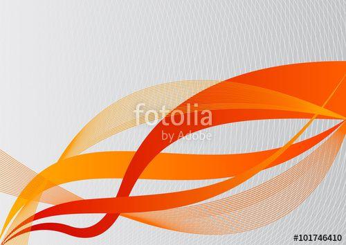 Orange and Red Wavy Logo - Abstract wavy background orange and red wavy lines