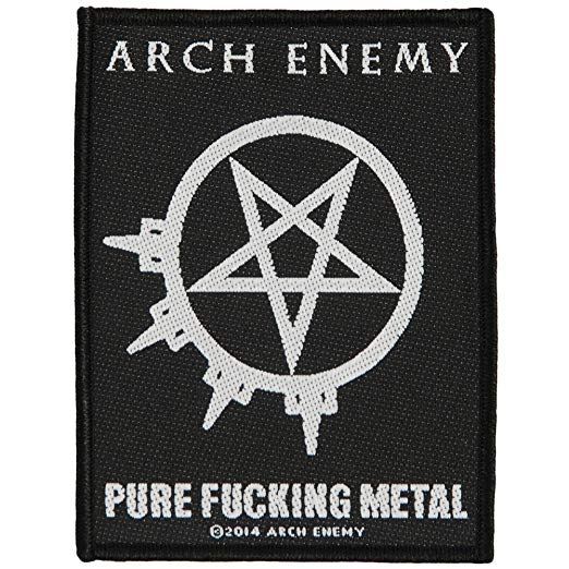 Arch Enemy Logo - Band Logo Arch Enemy: Pure F Metal Patch Music