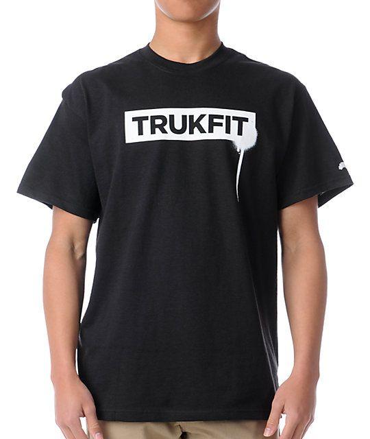 Trukfit Logo - Trukfit Original Logo Black T-Shirt | Zumiez