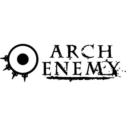 Arch Enemy Logo - Arch Enemy Band Logo Decal Sticker - ARCH-ENEMY-BAND-LOGO | Thriftysigns
