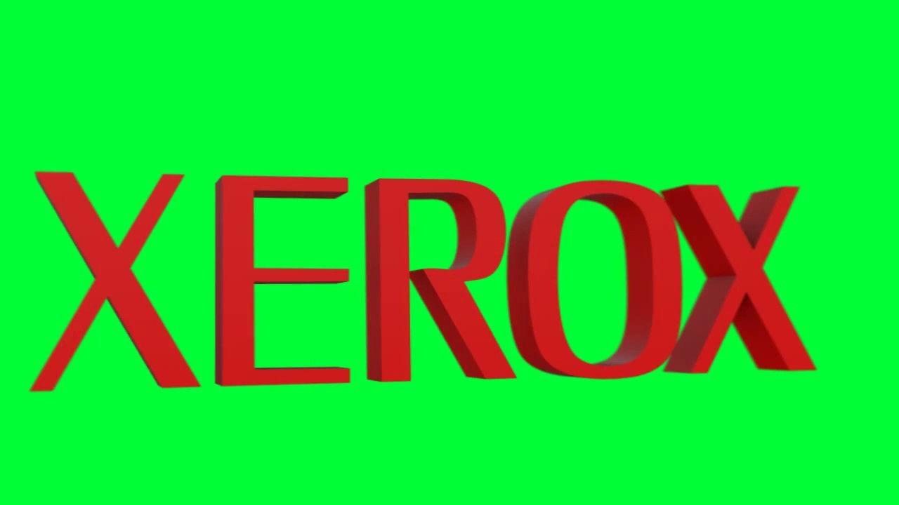 Xerox Logo - Xerox logo chroma - YouTube