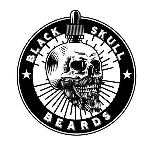 Black Skull Logo - Design a badass logo for 