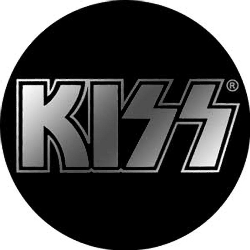 Kiss Logo - KISS Metallic Logo Button