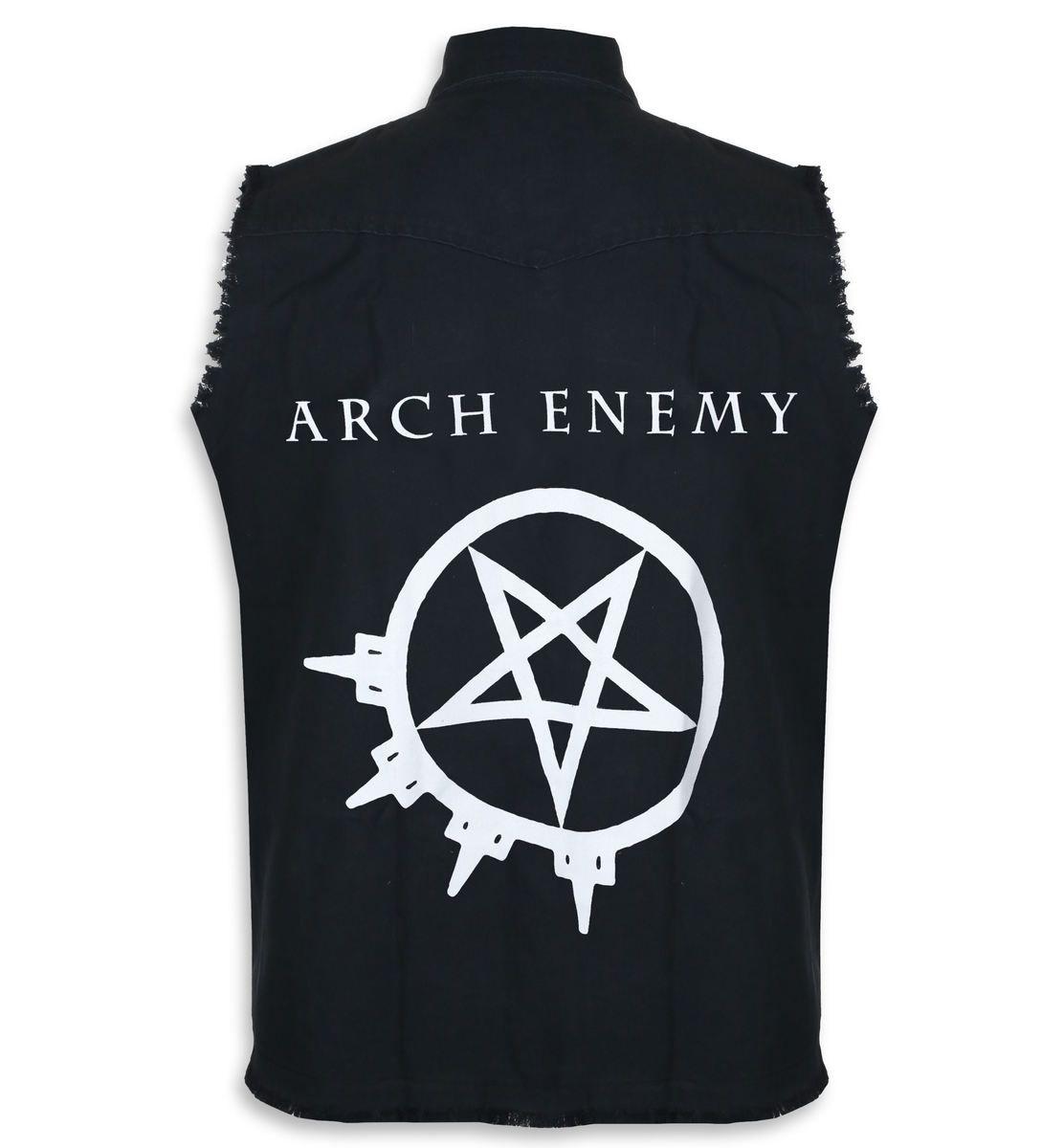 Arch Enemy Logo - Sleeveless shirt (vest) Arch Enemy And Symbol