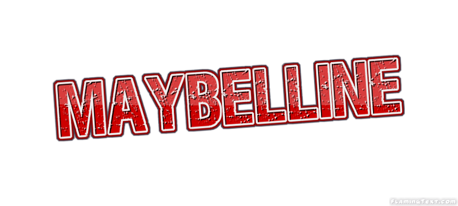 Maybelline Logo - Maybelline Logo | Free Name Design Tool from Flaming Text