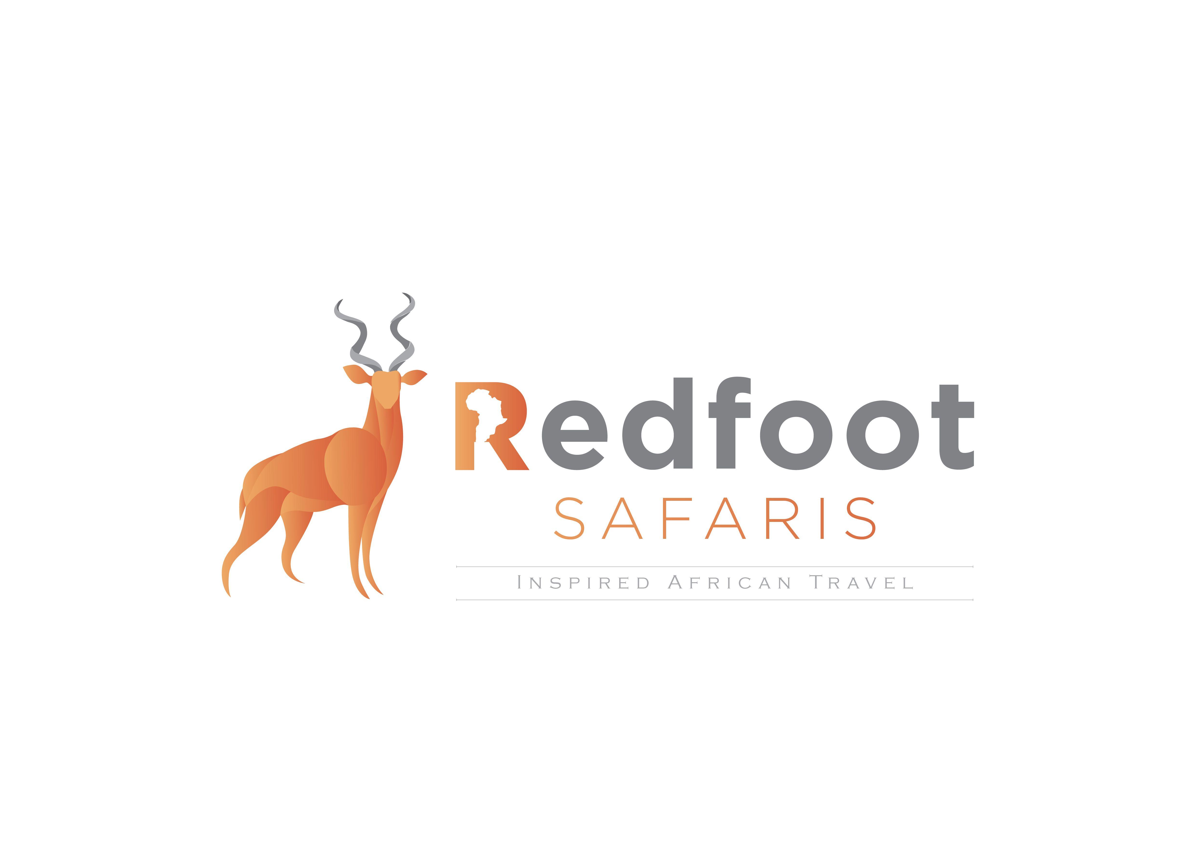 Red Foot with Wing Logo - REDFOOT LOGO3 - Redfoot Safaris