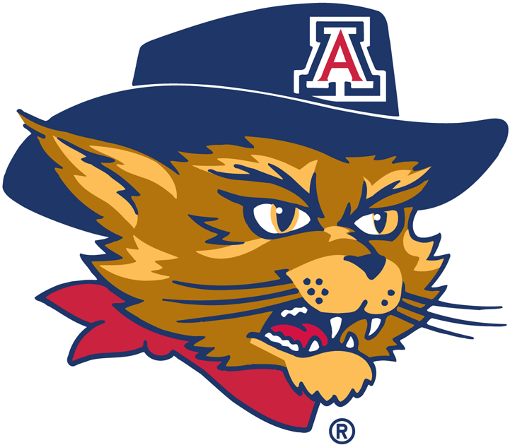 U of a Basketball Logo - Arizona Wildcats Mascot Logo Division I (a C) (NCAA A C