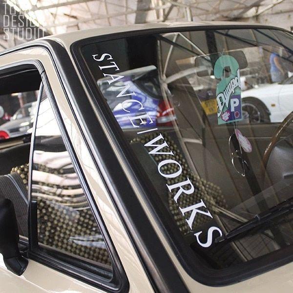 StanceWorks Logo - TDS Car Stickers For STANCEWORKS LOGO Reflective Stickers Car Body ...