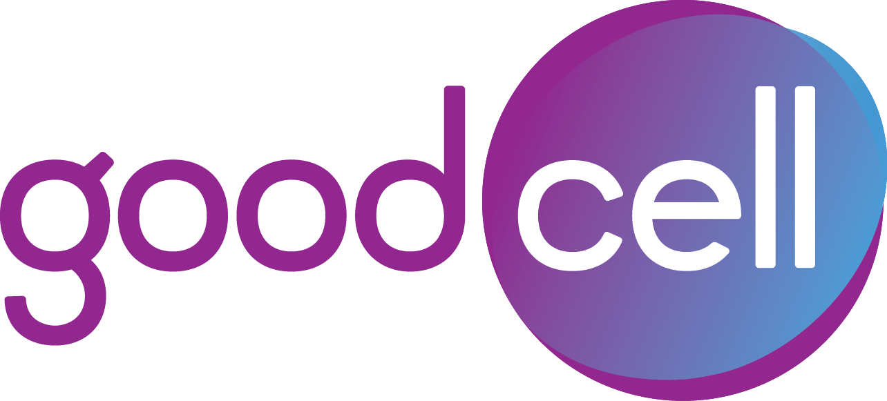 Cell Logo - GoodCell: The New Standard of Self Care- Preserve Your Cells