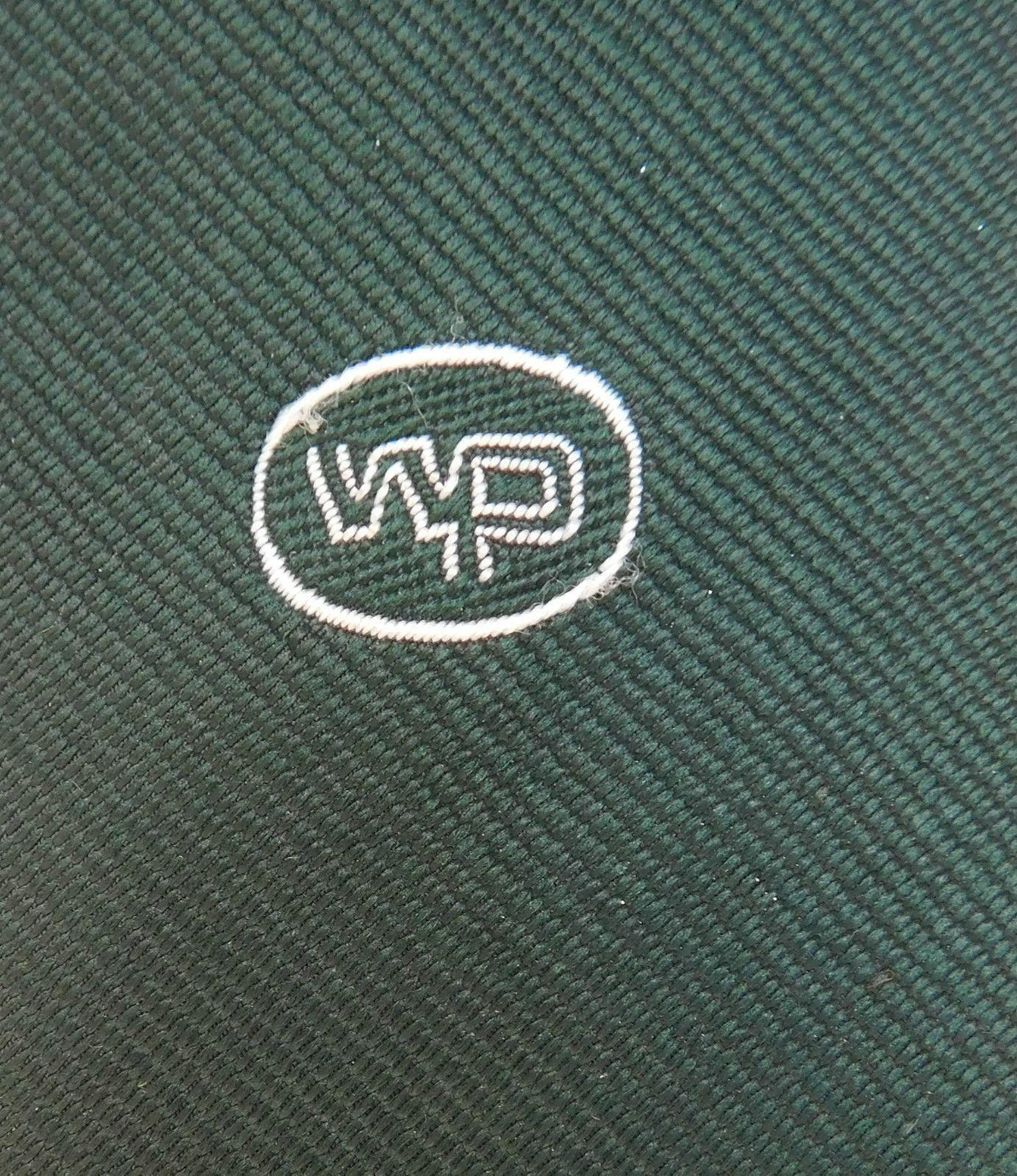 1960'S Company Logo - WP Corporate tie Unidentified logo Vintage 1960s 1970s club company