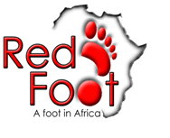 Red Foot with Wing Logo - Recruitment