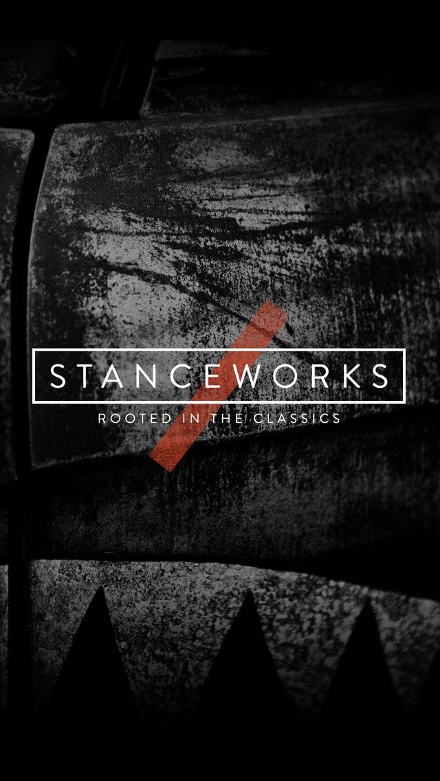 StanceWorks Logo - StanceWorks iPhone 5 Wallpapers