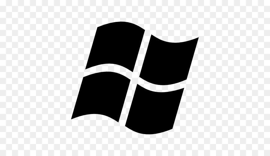 Black Windows Logo - Windows 8 Microsoft Windows Windows 7 Operating system Icon