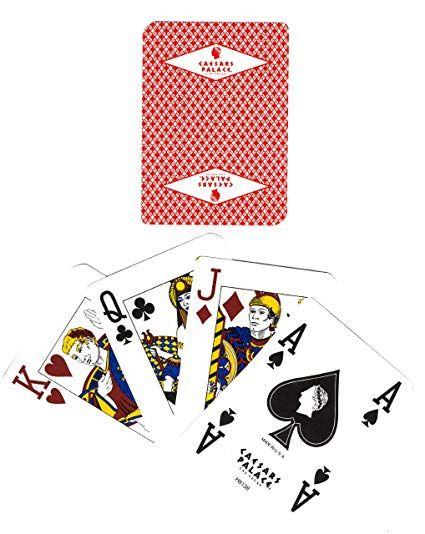 Palace Sports Logo - Casino Playing Cards RARE CAESARS PALACE Diamond