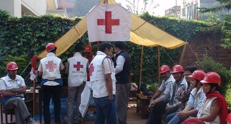 Nepal Red Cross Logo - Nepal: Red Cross volunteers save lives during political unrest - IFRC