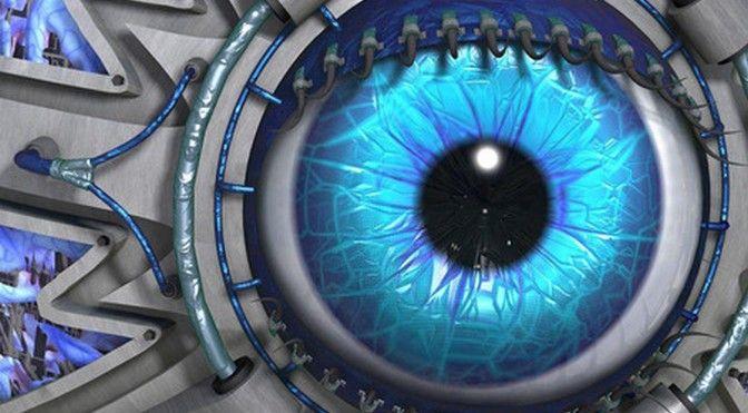 Red Robot Eye Logo - Magnetically steerable, injectable microrobots could help treat ...