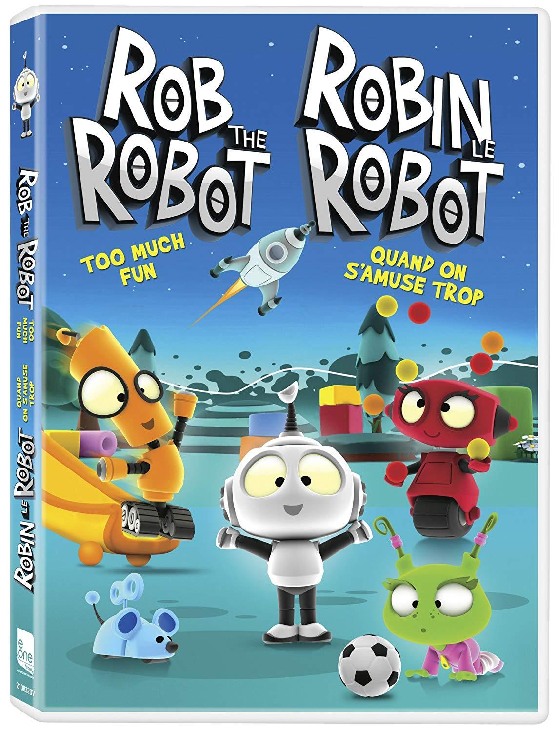 Rob the Robot Logo - Rob The Robot: Too Much Fun / Robin le robot: Quand on s'amuse trop ...