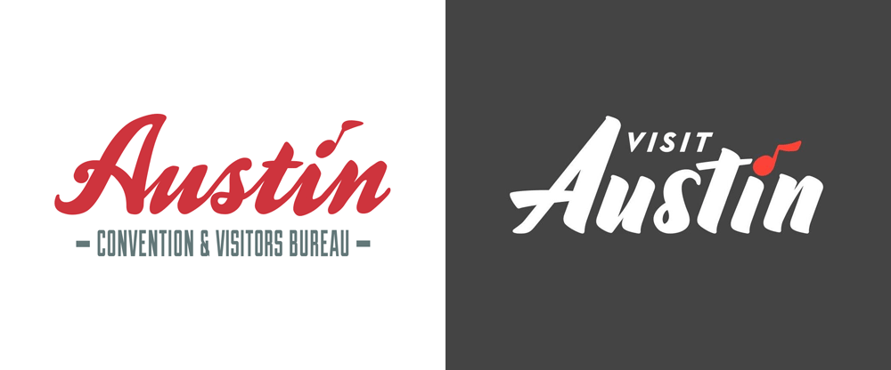 Austin Logo - Brand New: New Name and Logo for Visit Austin