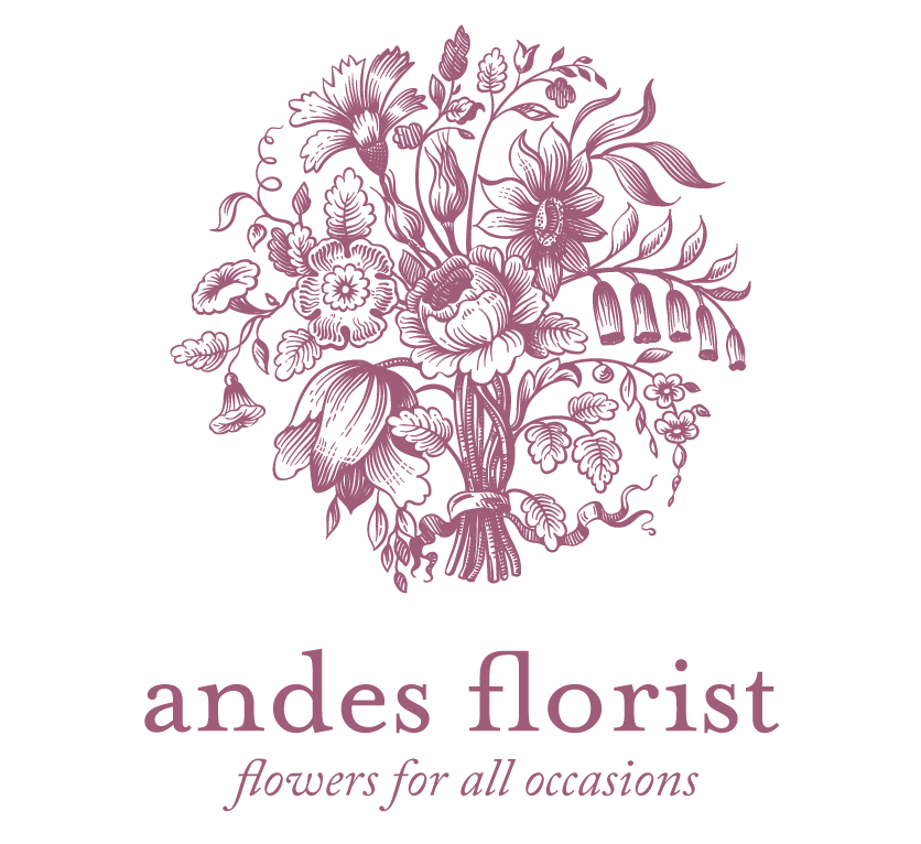 Flower Delivery Logo - White Flower Delivery in Torrance | Andes Florist