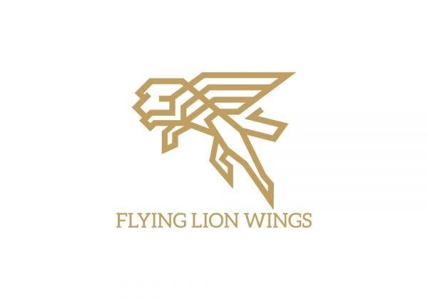 Flying Lion Logo - Flying Lion Wings • Premium Logo Design