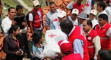 Nepal Red Cross Logo - Red Cross expands emergency appeal to reach 700,000 survivors ...