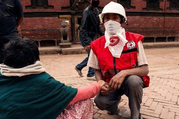 Nepal Red Cross Logo - Photos: Red Cross responds to Nepal region earthquake - Canadian Red ...