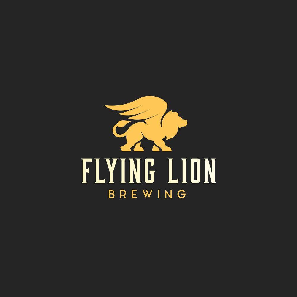 Flying Lion Logo - Logos & Badges