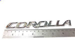 Corolla Logo - TOYOTA COROLLA LOGO CAR RACING DECAL EMBLEM SELF ADHESIVE BADGE NEW ...