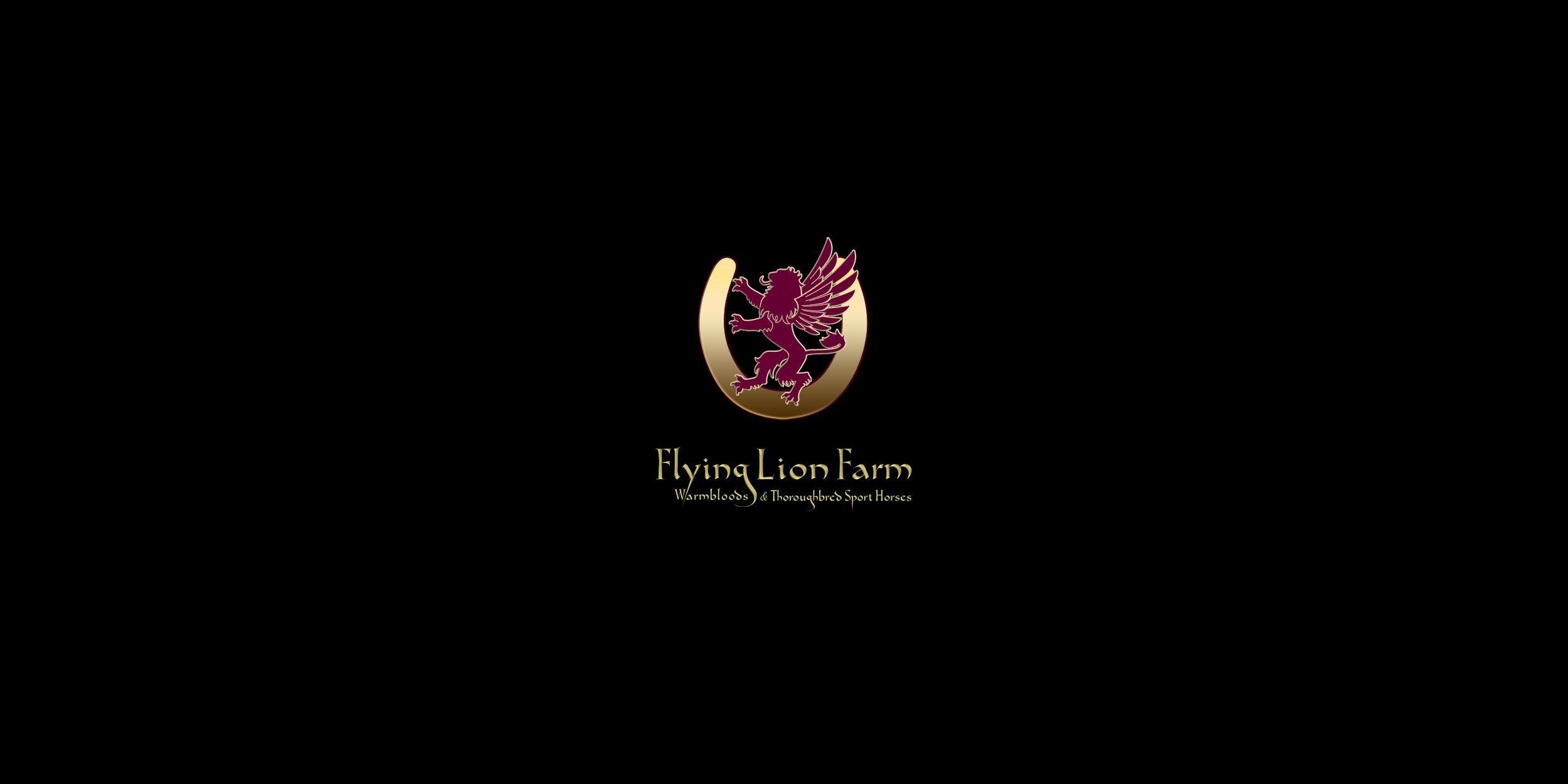 Flying Lion Logo - Flying Lion Farm