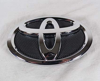 Corolla Logo - Amazon.com: Toyota Corolla Front Emblem 09-13 Grille Bumper Badge ...