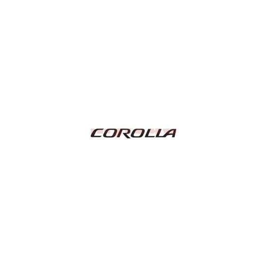 Corolla Logo - Corolla Logo Vinyl Car Decal - Vinyl Vault