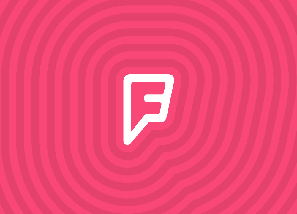 Red F Logo - Brand New: New Logo for Foursquare in Collaboration with Red Antler