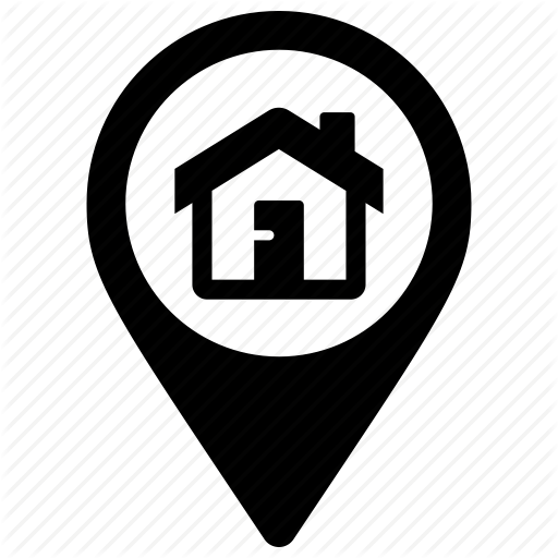 Address Logo - Address, home, house, location icon