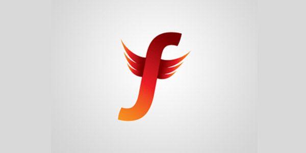Red F Logo - 25+ Awesome F Letter Logo Designs For Inspiration - CreativeCrunk